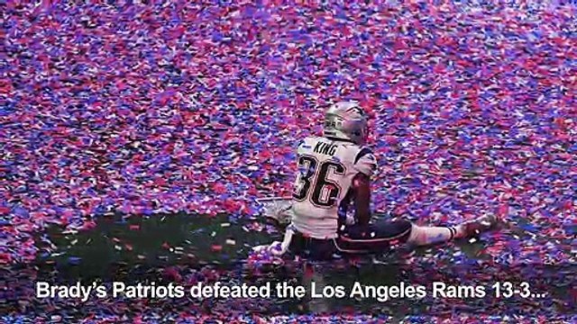 Brady wins sixth Super Bowl as Patriots out-muscle Rams