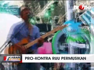Sejumlah Musisi Menolak RUU Permusikan