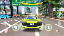 Racing Drift Fast Speed Road Racer - Sports Audi R8 Turbo B Class - Android Gameplay FHD #5