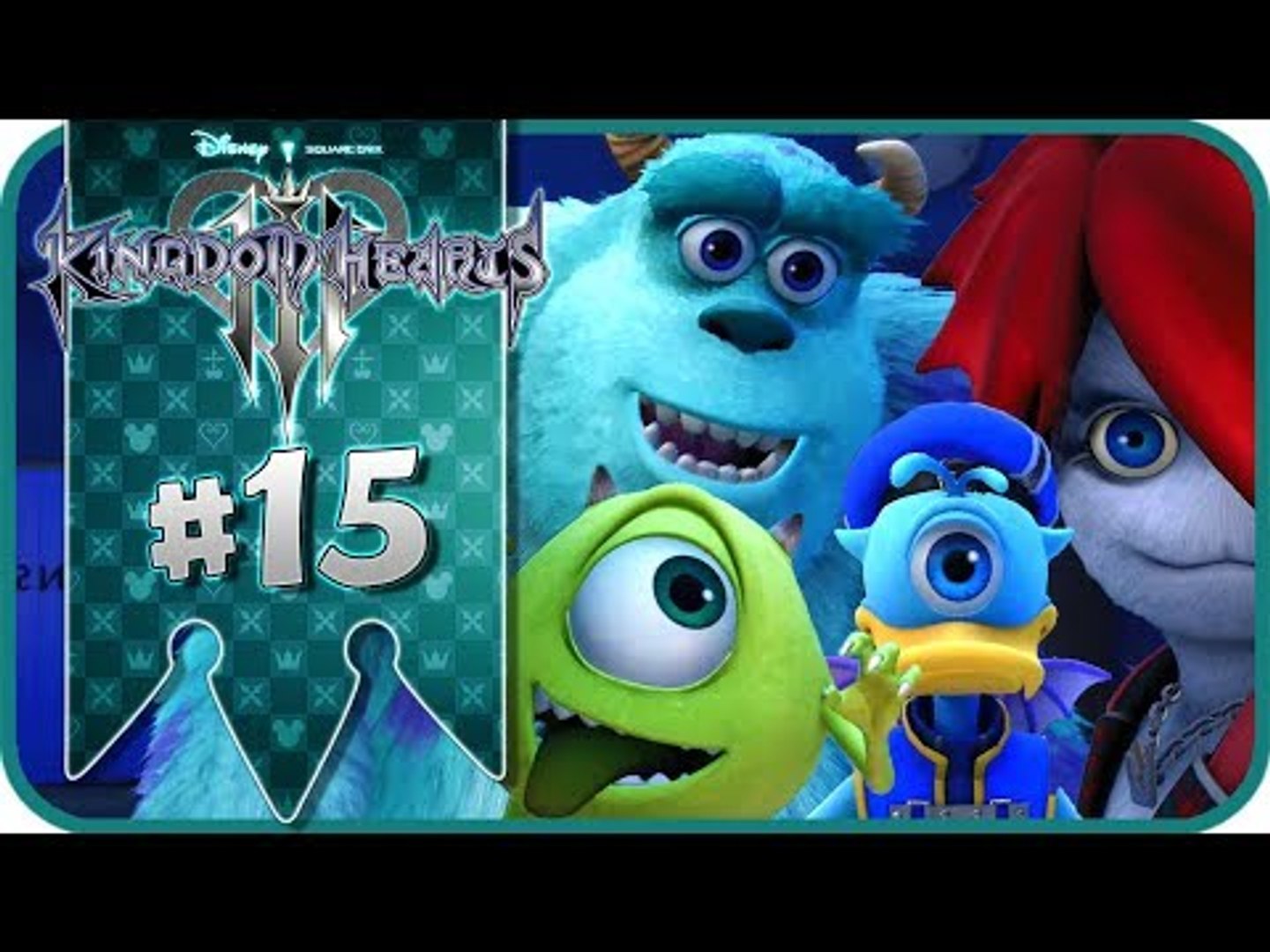 Kingdom Heart 3 Walkthrough Part 15 ((PS4)) English - No Commentary -  Monsters inc.