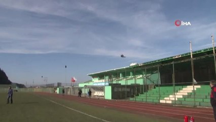 Ambulans Helikopter 72 Yaşındaki Hasta İçin Havalandı