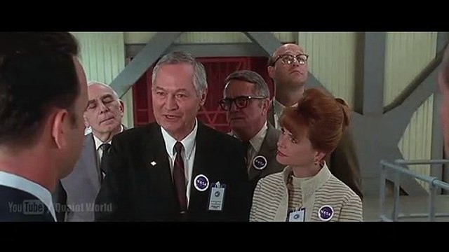 A girl asking funny qution to Astronaut Tom Hanks that how do you go to bathroom in the space. Funny answer by Tom Hanks