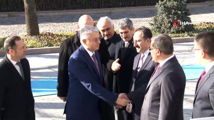 Bakan Soylu, Arnavutluk Mevkidaşı Sander Lieshaj ile bir araya geldi