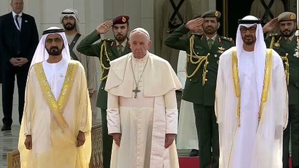 Papst trifft Kronprinz in Abu Dhabi