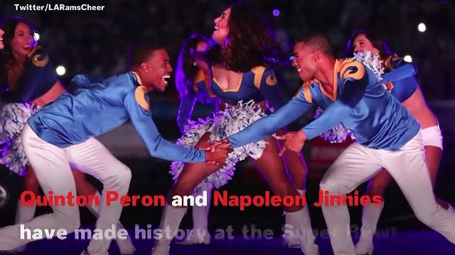 First Male Cheerleaders At Super Bowl Make History