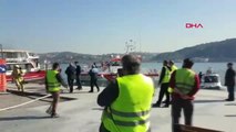 İstanbul- Sarıyer'de Tekne Yangını