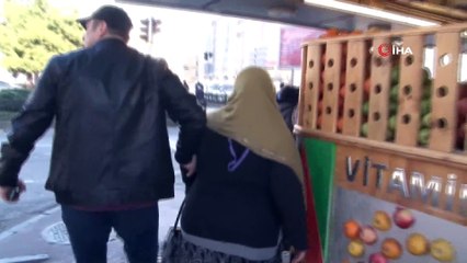 Zabıta'dan dilencilere operasyon: 102 yaşındaki dilenci ve gelinleri tekrar yakalandı