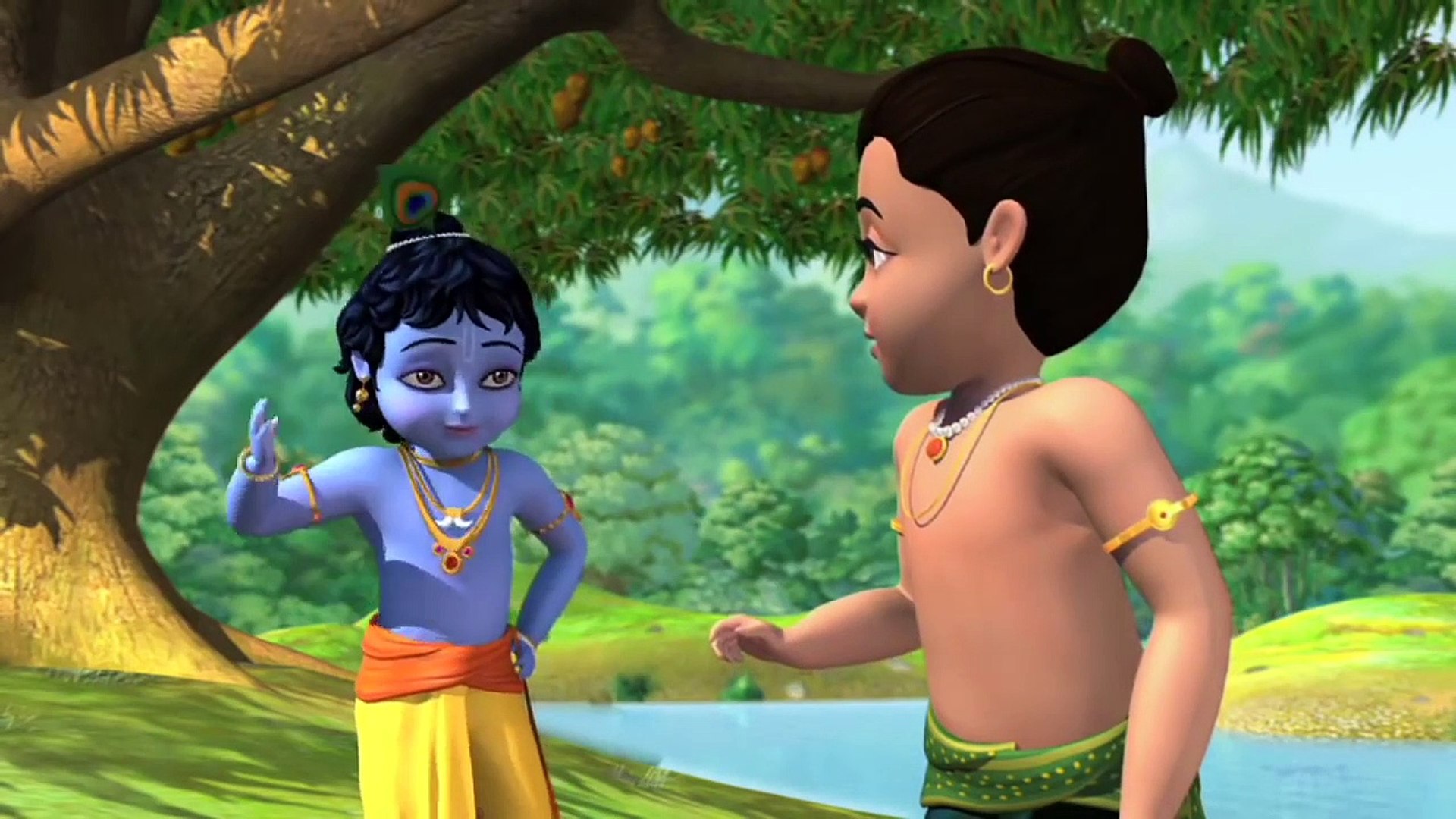 Little Krishna - The Darling of Vrindavan (Hindi) | cartn mvie prt 2/2 -  video Dailymotion