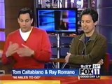 Good Day L.A. Interviews Ray Romano _ Tom Caltabiano for 95 Miles to Go