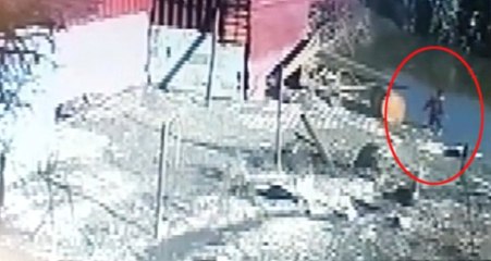 Yağmurdan Sonra Oluşan Gölete Düşen Minik Mehmet Öldü! O Anlar Kamerada