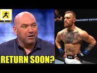 We have started talks with Conor McGregor for his next fight-Dana White,Holm Holly reacts