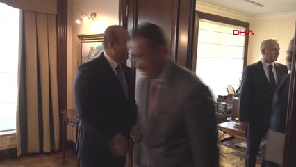 Çavuşoğlu, Katar Kalkınma Fonu Genel Direktörü Al-Kuwari'yi Kabul Etti