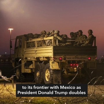 U.S. sends 3,750 more troops to Mexico border