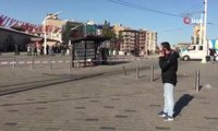 Taksim'de şüpheli çanta paniği