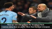 Guardiola supporting West Ham against Liverpool