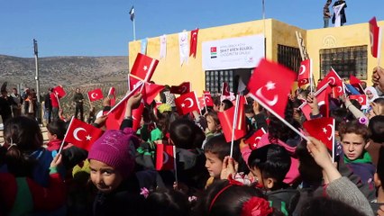 Afrin'de eğitime destek sürüyor