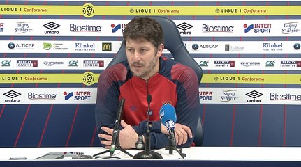 Conférence de presse avant SC Bastia / SMCaen