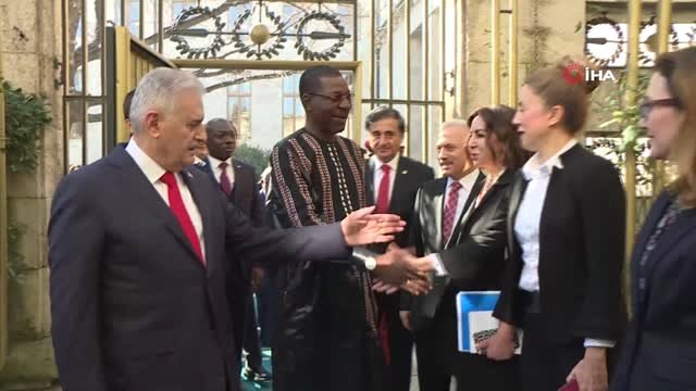 TBMM Başkanı Binali Yıldırım, Burkina Faso Ulusal Meclis Başkanı Alassane Bala Sakande ile Görüştü