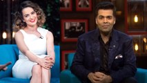 Maikarnika actress Kangana Ranaut have possibilities to work with Karan Johar; Know how? | FilmiBeat