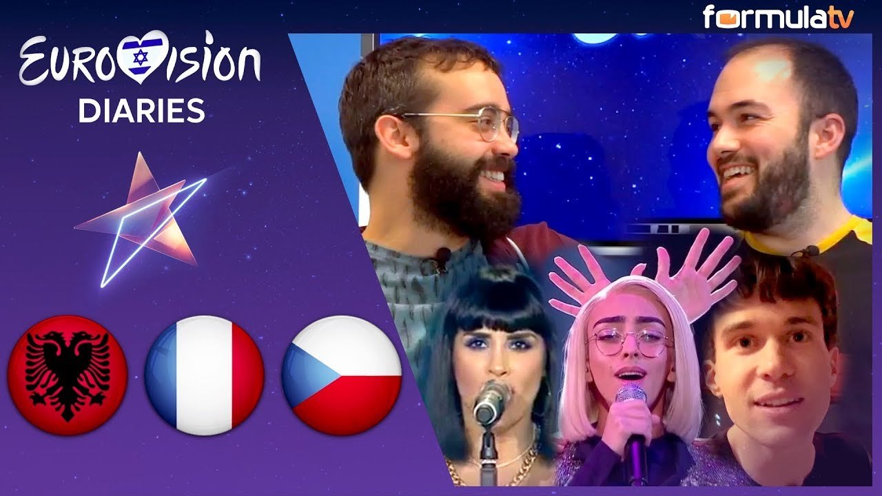 Eurovisión Diaries: Reacción a las canciones de Albania, Francia y República Checa para Eurovisión 2019