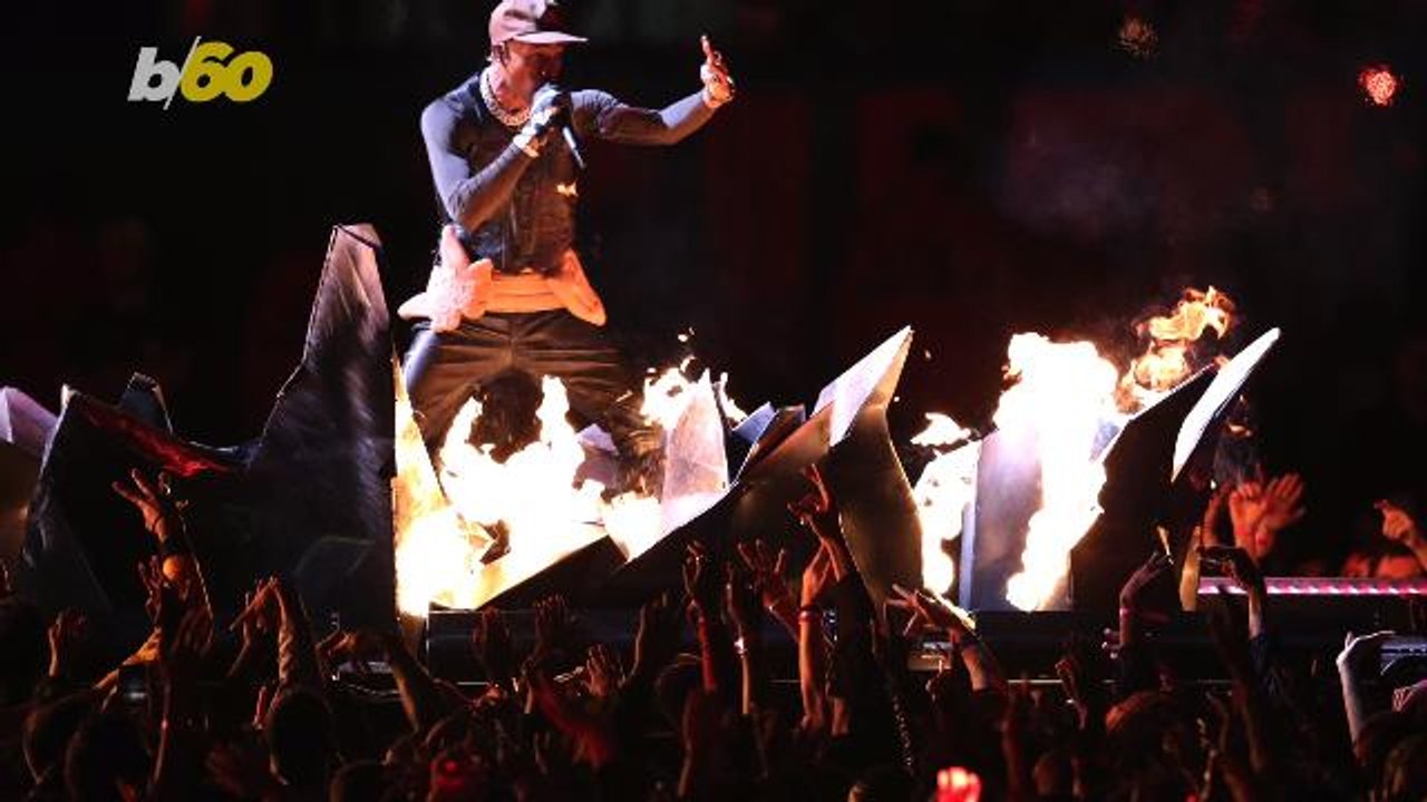 Travis Scott's Super Bowl Belt Has Fans Scratching Their Heads