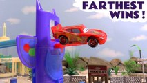 Hot Wheels Race Off Cars 2 Farthest Wins with PJ Masks and Marvel Avengers 4 DC Comics Justice League Superheroes - A fun Mattel Family Friendly Race Full Episode English Story for kids