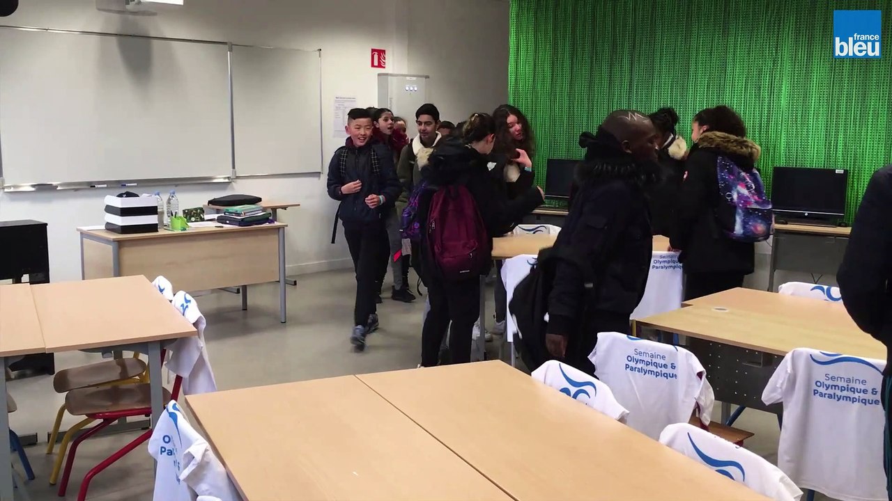 La semaine de l'olympisme et du paralympisme a été lancée au collège Dora Maar à Saint-Denis