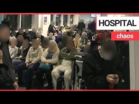 Heavily pregnant mum forced to sit on A&E floor for nearly five hours | SWNS TV