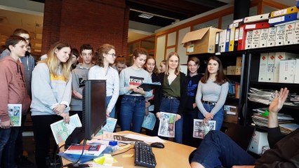Les collégiens d'Ingersheim visitent L'Alsace