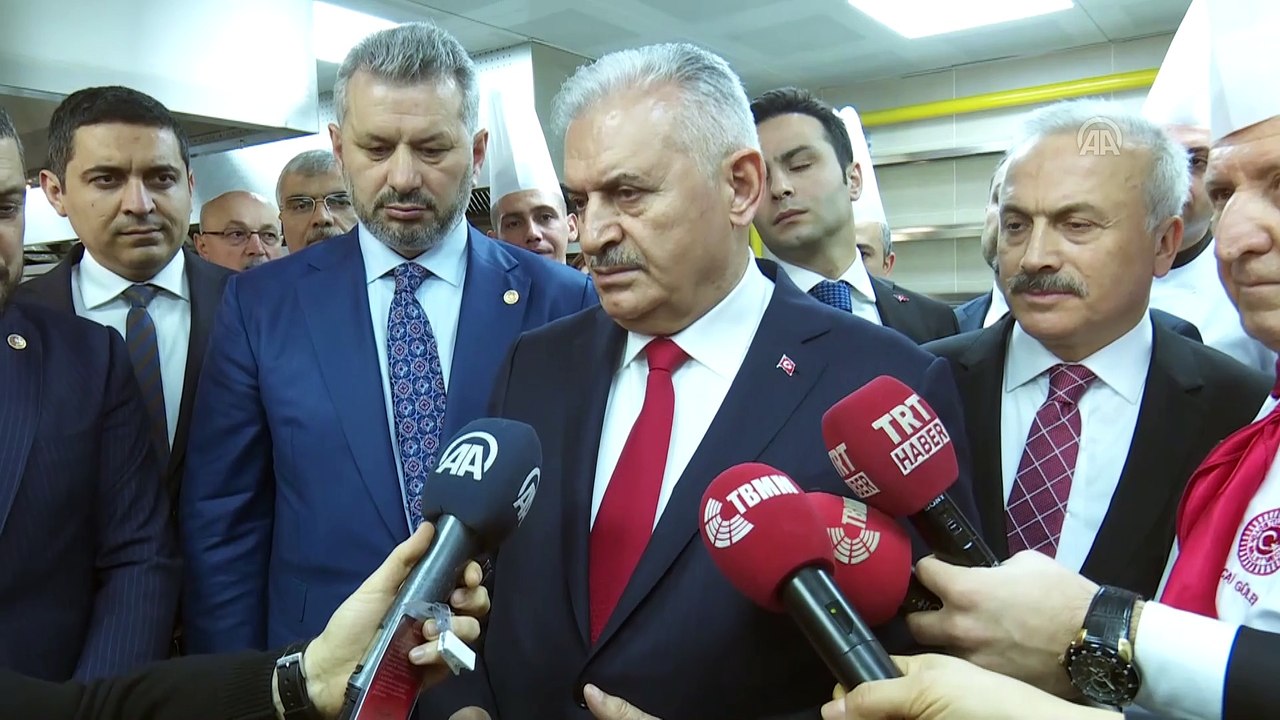 TBMM Başkanı Yıldırım gazetecilerin sorularını cevapladı