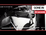 Three masked thieves steal £60,000 keyless car from driveway | SWNS TV