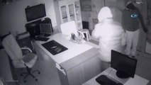 Çelik Kasa Hırsızları Kamerada