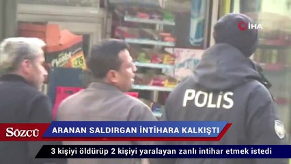 Dehşet saçan zanlıyı ağabeyi ikna etti