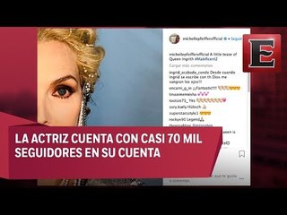 Michelle Pfeiffer compartió imagen de su nuevo proyecto en su Instagram