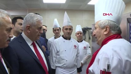 Yıldırım, TBMM Üyeler Lokantası'nın Yenilenen Mutfağında İncelemelerde Bulundu