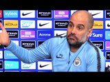 Pep Guardiola Embargoed Pre-Match Press Conference - Manchester City v Arsenal - Premier League