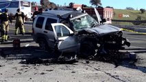 Karşı Şeride Geçen Otomobil Faciaya Neden Oldu: 4 Ölü