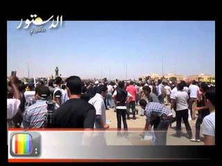 اشتباكات بين مؤيدي مبارك واهالي الشهداء