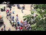 انتشار الباعة الجائلين وغياب الثوار فى ميدان التحرير
