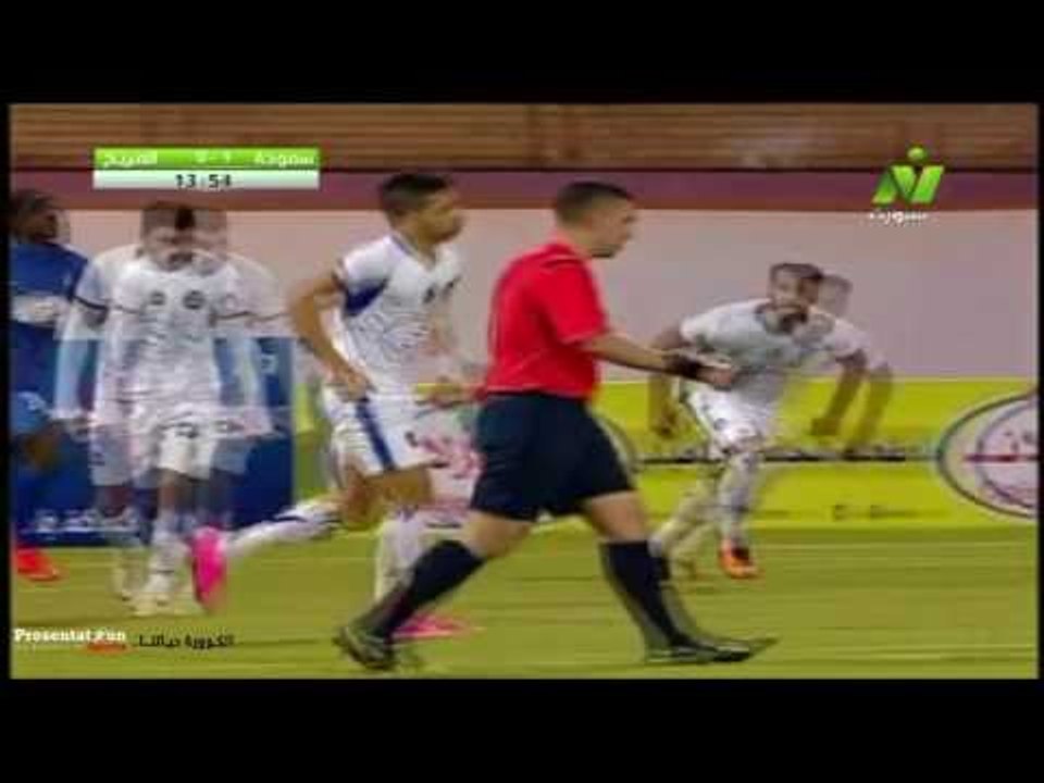 الهدف الأول لنادي المريخ في سموحة .. محمد ناجي...
