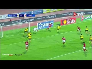 فرصة غريبة تضيع من النادي الاهلي قبل انتهاء الشوط الأول