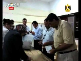 إستمرار عمليات الفرز داخل لجان الفيوم