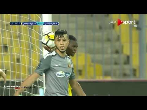الهدف الثاني لنادي الترجي التونسي في المريخ السوداني بدر أنيس | البطولة العربية