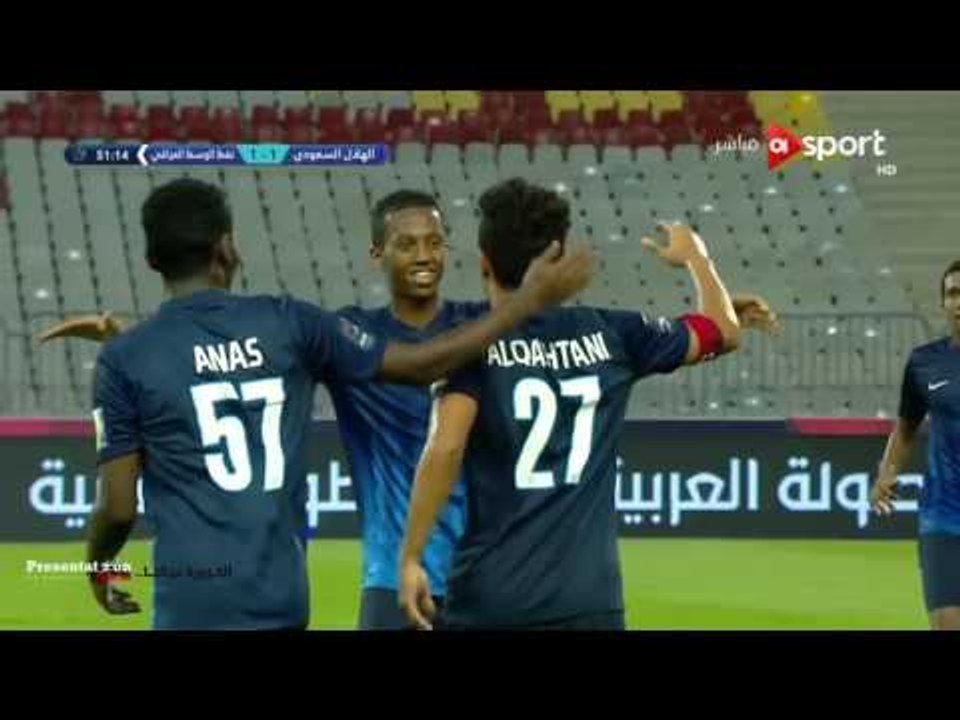 ملخص وأهداف مباراة الهلال السعودي ونفط الوسط ال...