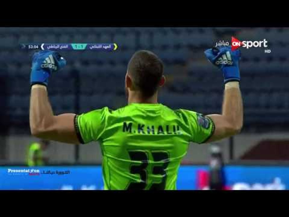 الهدف الأول للعهد اللبناني والتعادل امام الفتح الرباطي " محمد حيدر " البطولة العربية 2017