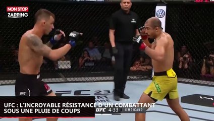 UFC : l'incroyable résistance d'un combattant sous une pluie de coups (vidéo)