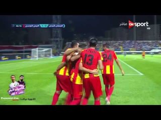 الهدف الاول للترجي التونسي امام الفيصلي الاردني " سعد بقير " نهائي البطولة العربي 2017