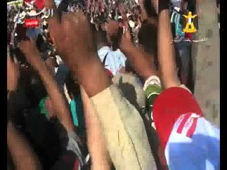 التحرير " يحتفل بالرئيس مرسي "