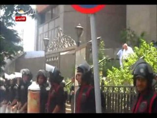 تواجد أمنى مكثف بمحيط مجلس الدولة