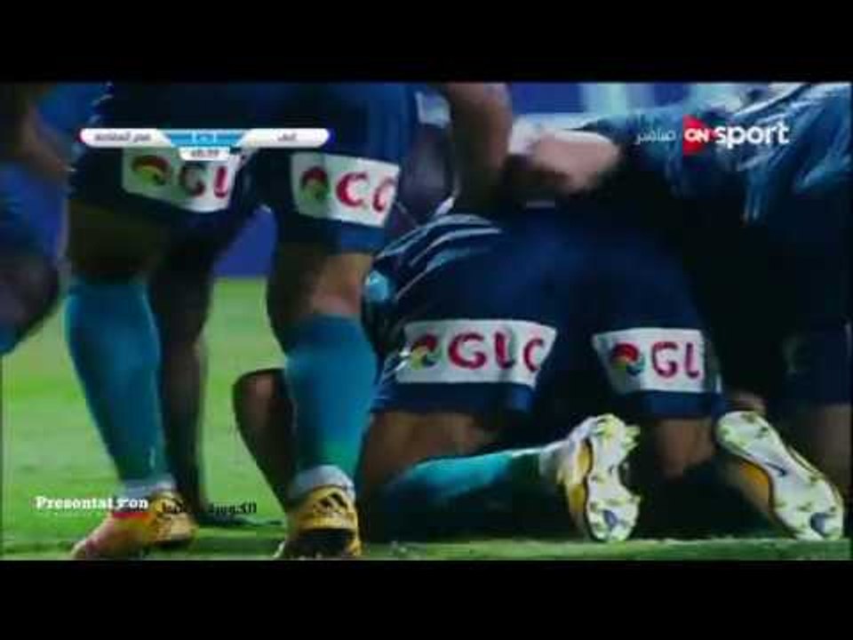 الهدف الثاني لـ إنبي امام مصر المقاصة " صلاح محسن "  الجولة السادسه الدوري المصري